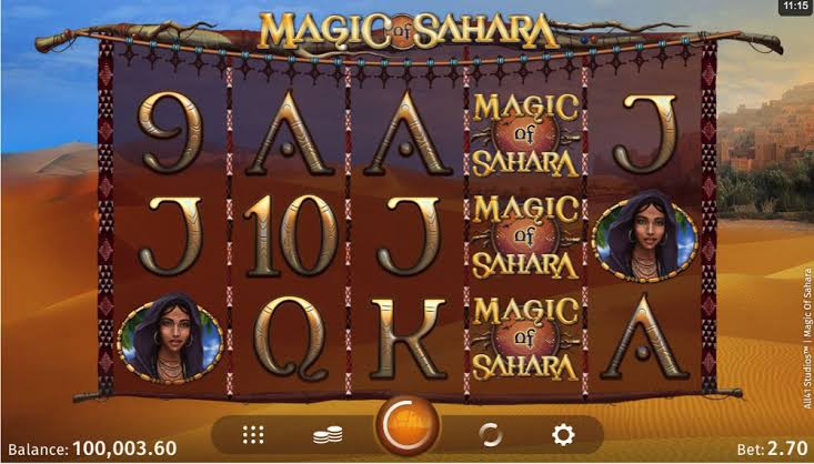 Magic of Sahara Online Video Slot