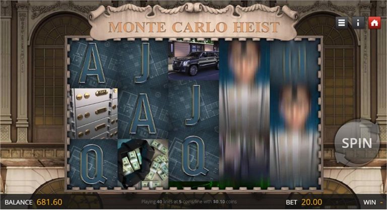 Monte Carlo Heist Online Video Slot