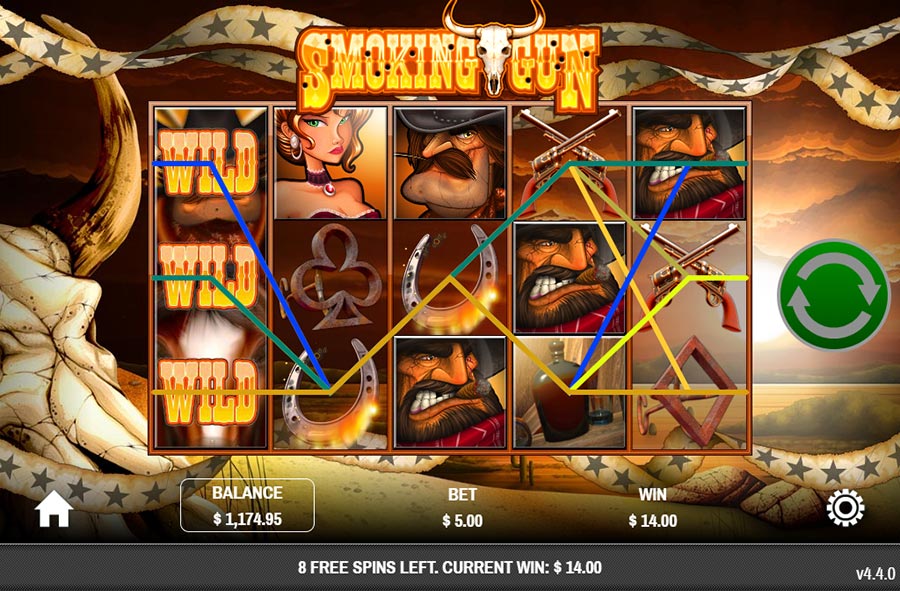 Smoking Gun Online Video Slot