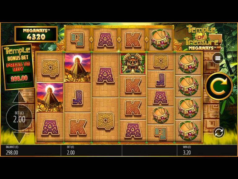 Temple of Treasure Megaways Online Video Slot