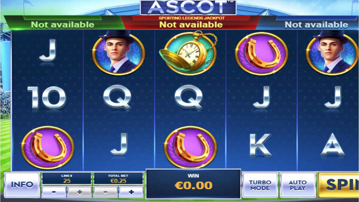 Ascot: Sporting Legends Online Video Slot