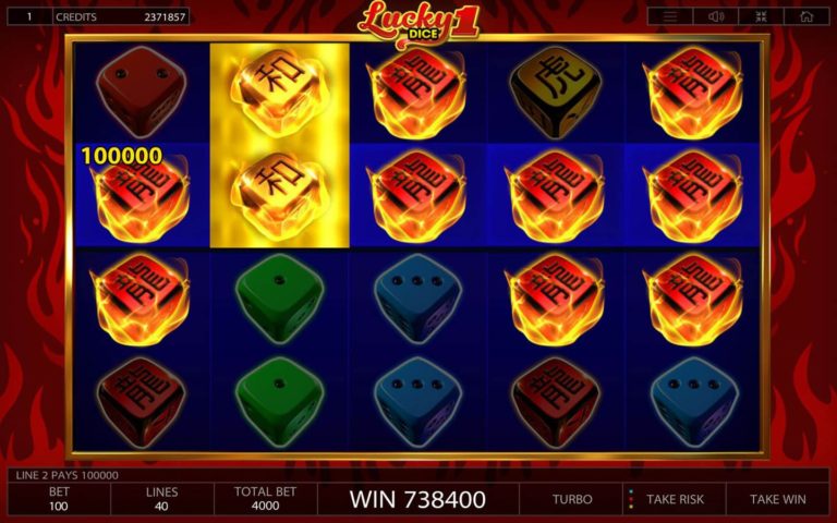 Lucky Dice 1 Online Video Slot
