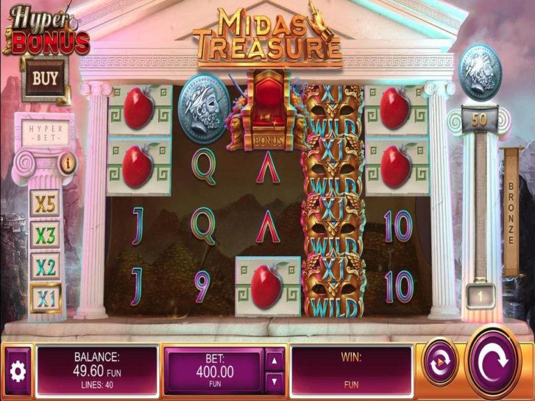 Midas Treasure Online Video Slot