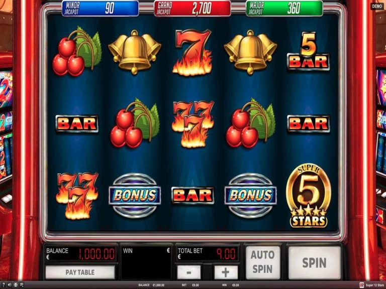 Super 12 Stars Online Video Slot