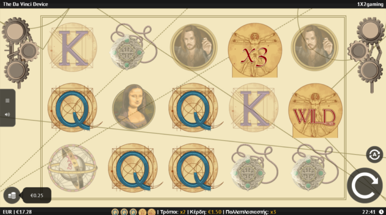 The Da Vinci Device Online Video Slot