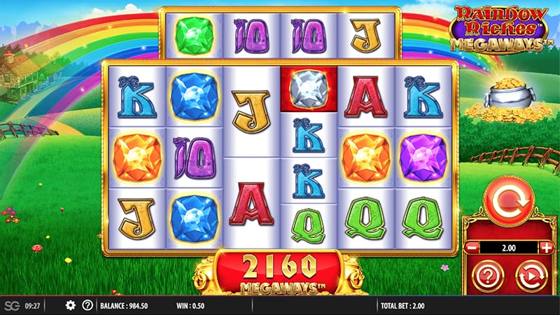 Rainbow Riches Megaways Online Video Slot