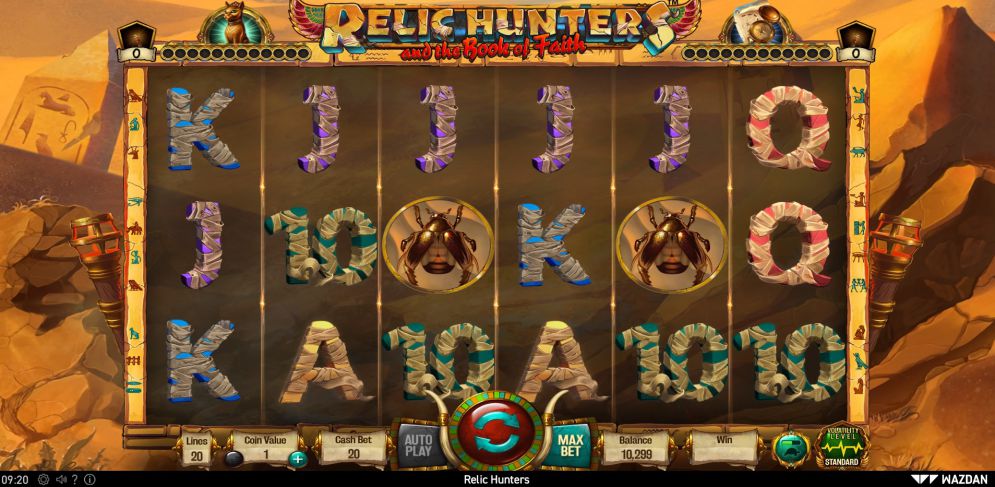 Relic Hunters Online Video Slot