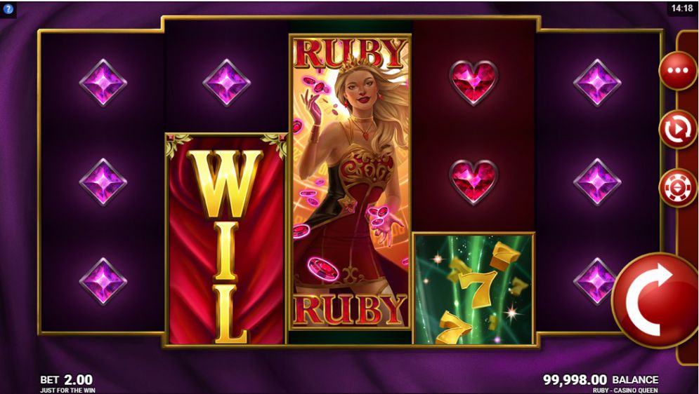 Ruby Casino Queen Online Video Slot