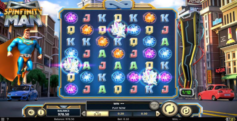 Spinfinity Man Online Video Slot