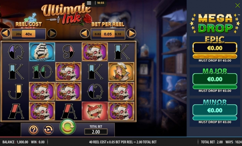 Ultimate Ink Online Video Slot