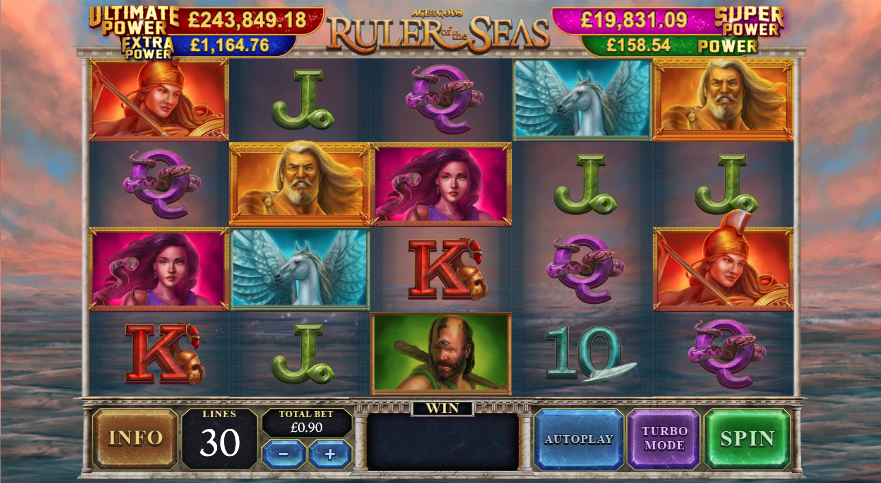 Age of the gods: Ruler of the Seas Online Video Slot