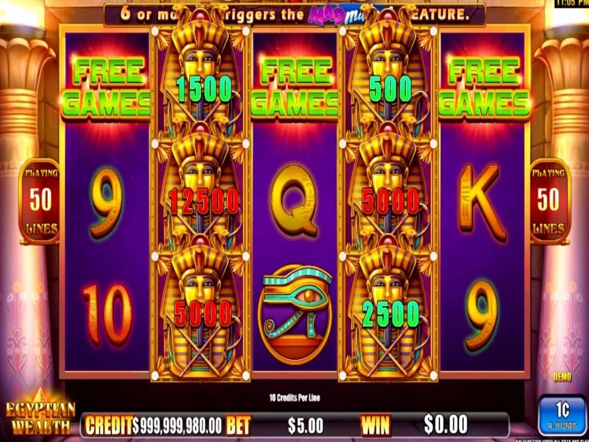 Egyptian Wealth Online Video Slot