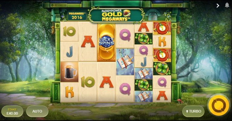 Paddy Power Gold Megaways Online Video Slot