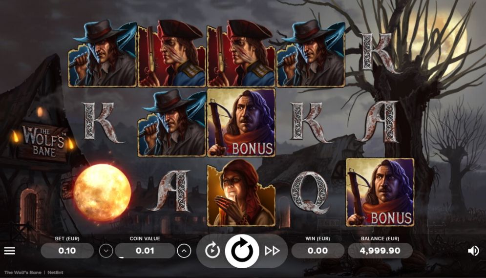 The Wolf’s Bane Online Video Slot