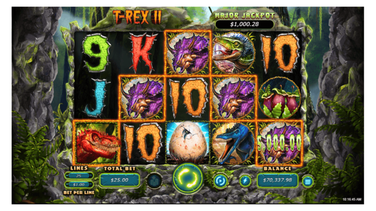 T-Rex 2 Online Video Slot