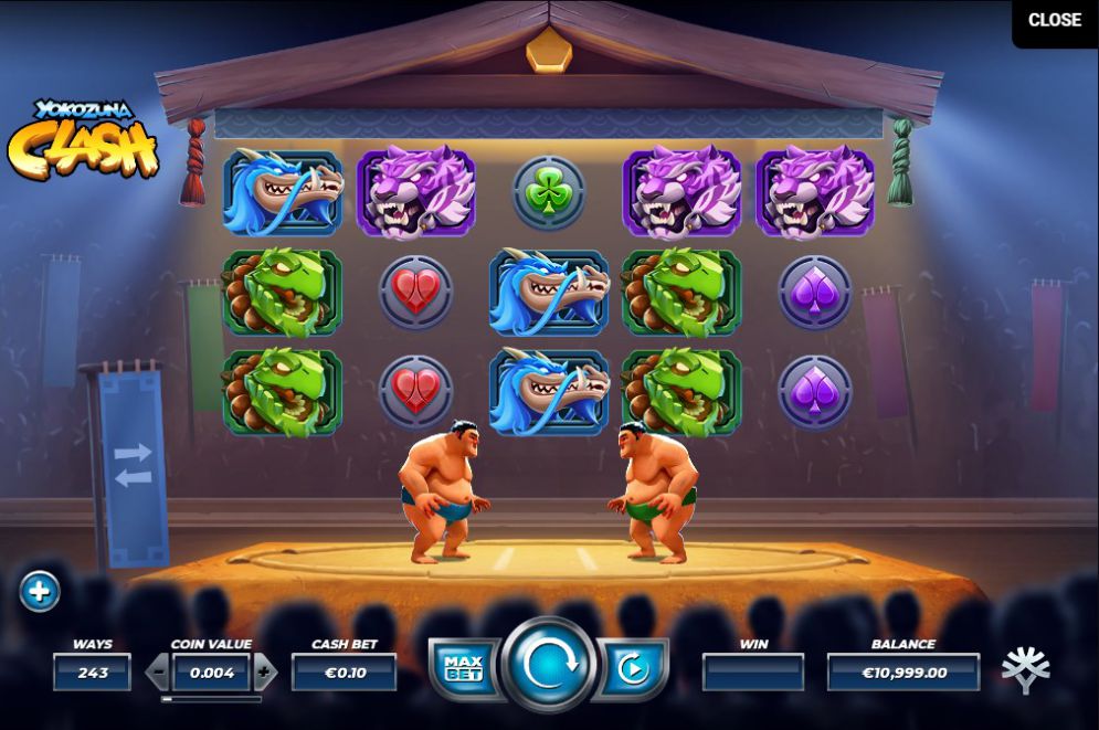 Yokozuna Clash Online Video Slot