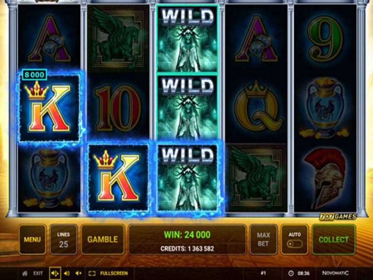 Myth of Medusa Gold Online Video Slot