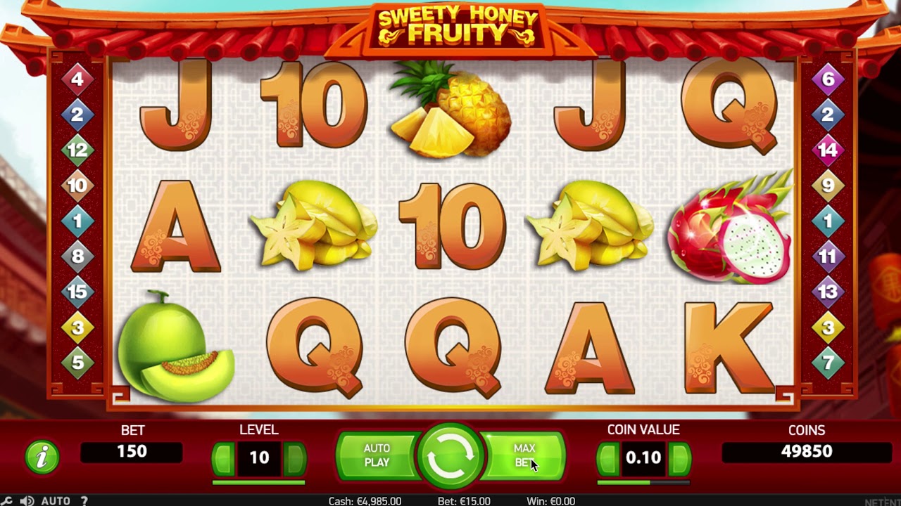 Sweety Honey Fruit Online Video Slot