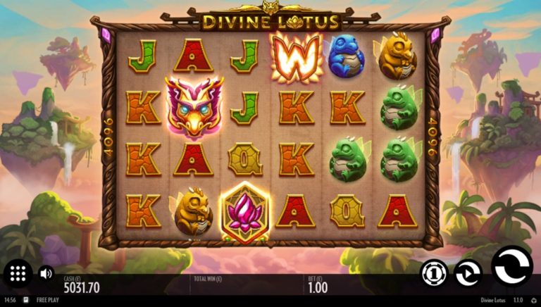Divine Lotus Online Video Slot