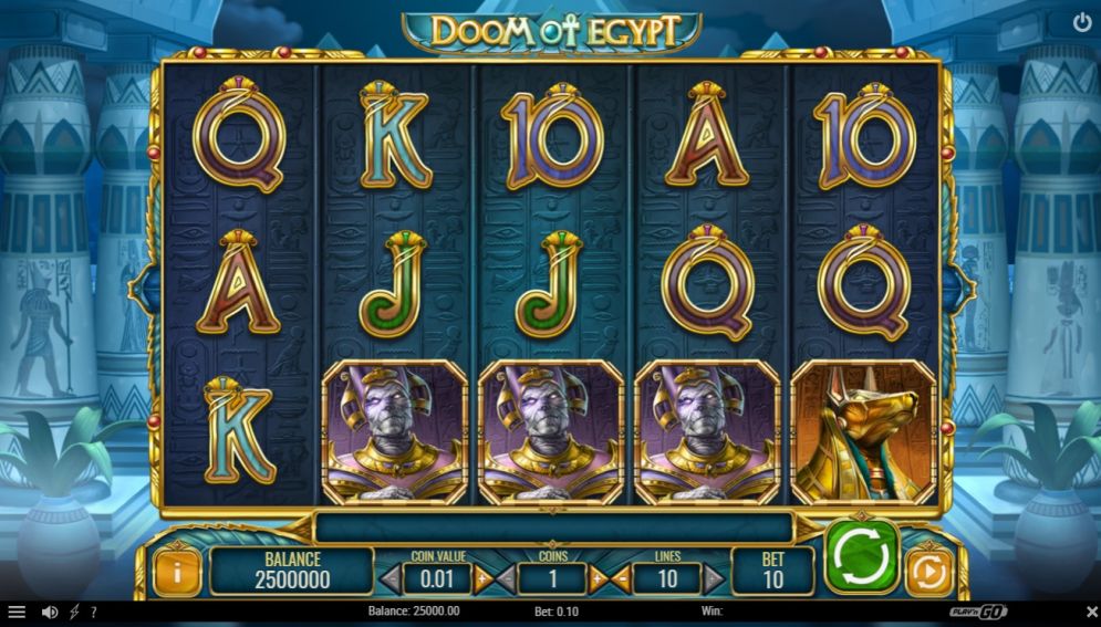 Doom of Egypt Online Video Slot