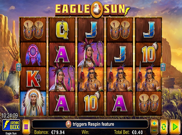 Eagle Sun Online Video Slot