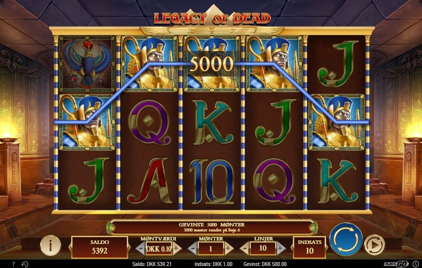 Legacy of Dead Online Video Slot