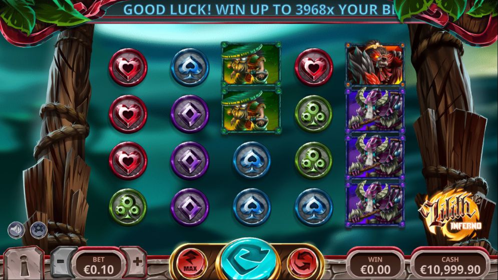 Lilith’s Inferno Online Video Slot