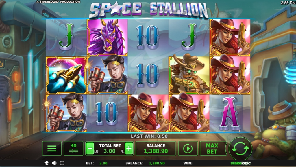 Space Stallion Online Video Slot