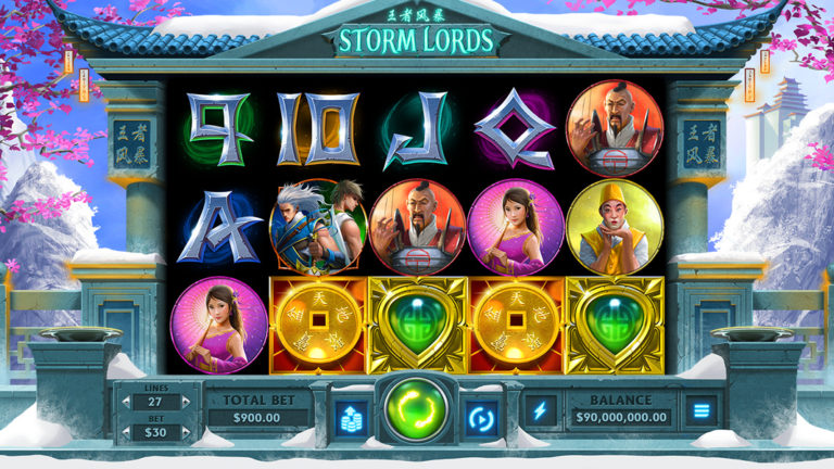 Storm Lords Online Video Slot
