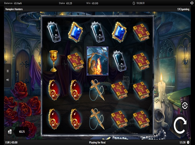 Vampire Hunters Online Video Slot