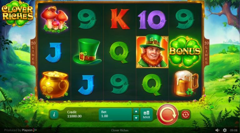 Clover Riches Online Video Slot