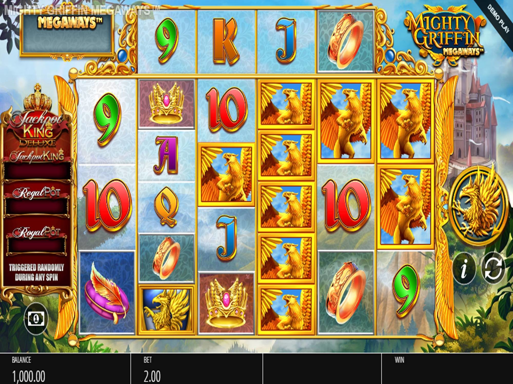 Mighty Griffin Megaways Online Video Slot