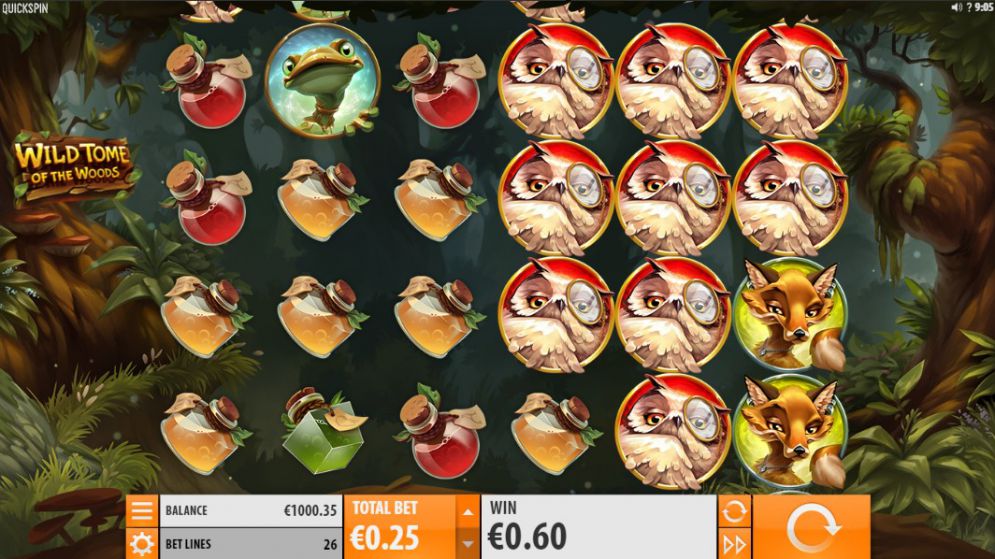 Wild Tome of the Woods Online Video Slot