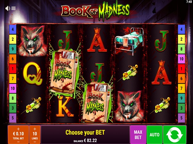 Book of Madness Online Video Slot