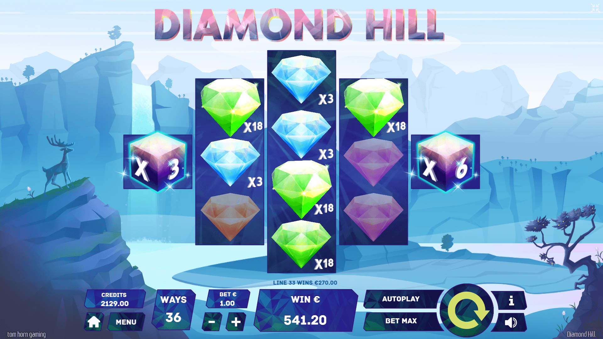 Diamond Hill Online Video Slot