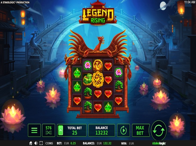 Legend Rising Online Video Slot