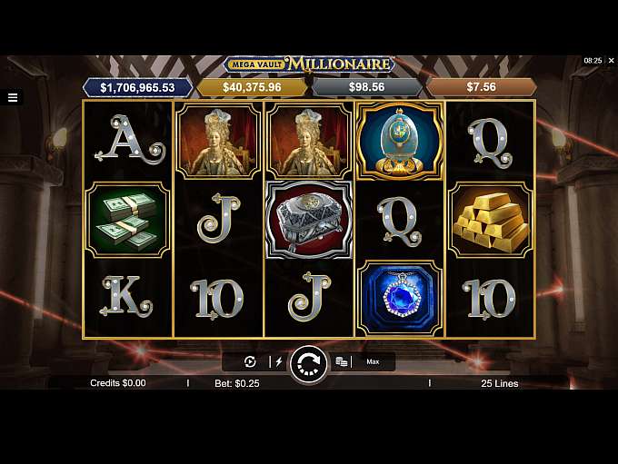 Mega Vault Millionaire Online Video Slot
