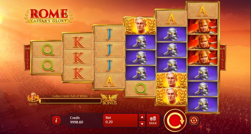 Rome: Caesar’s Glory Online Video Slot