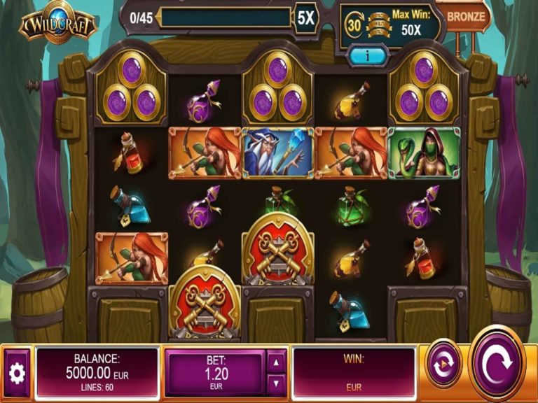 Wildcraft Online Video Slot