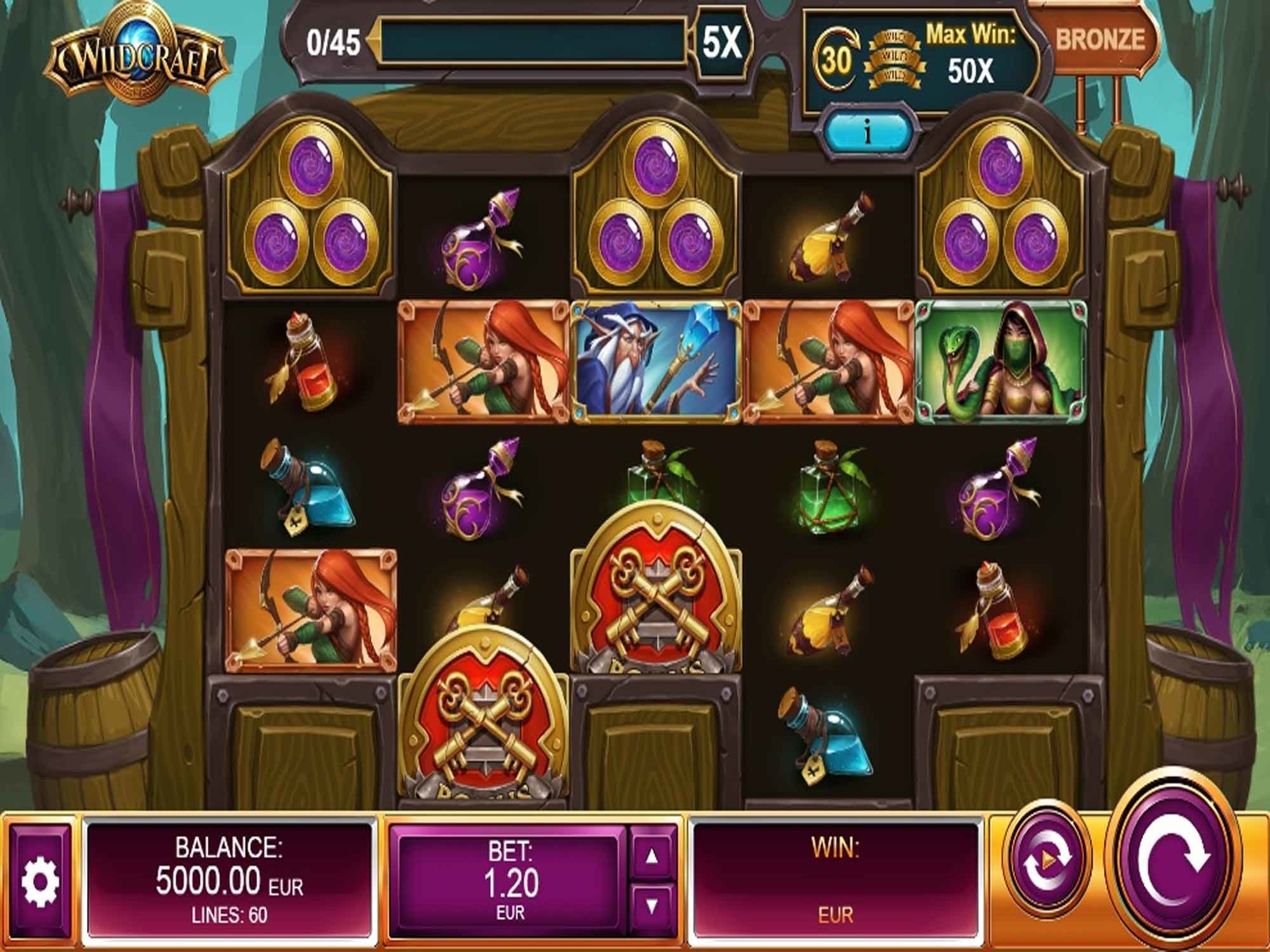 Wildcraft Online Video Slot