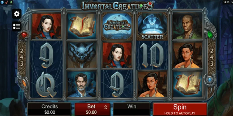 Immortal Creatures Online Video Slot