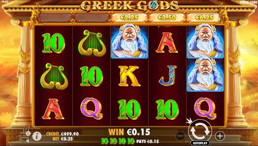 Greek gods Online Video Slot