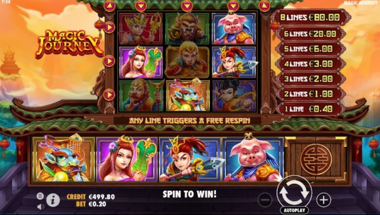 Magic Journey Online Video Slot