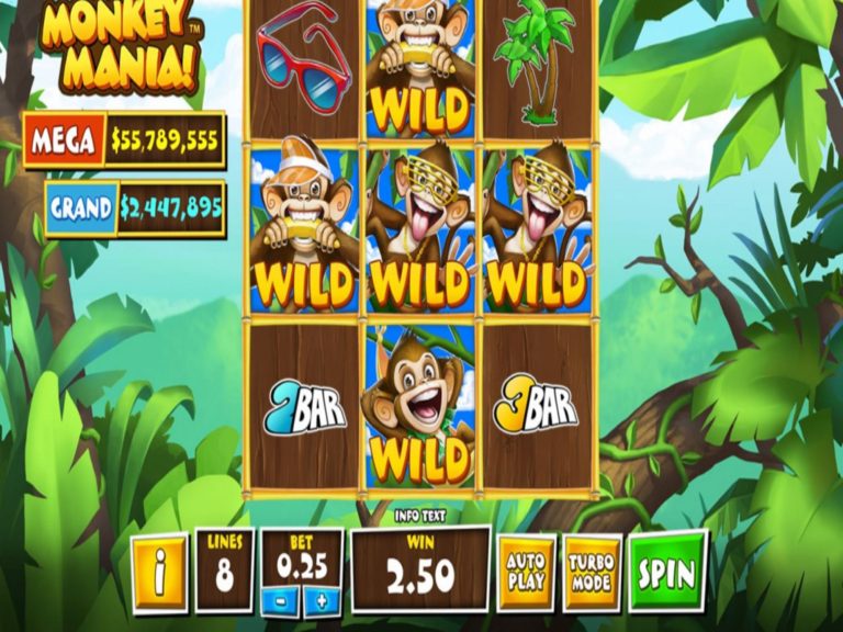 Monkey Mania Online Video Slot