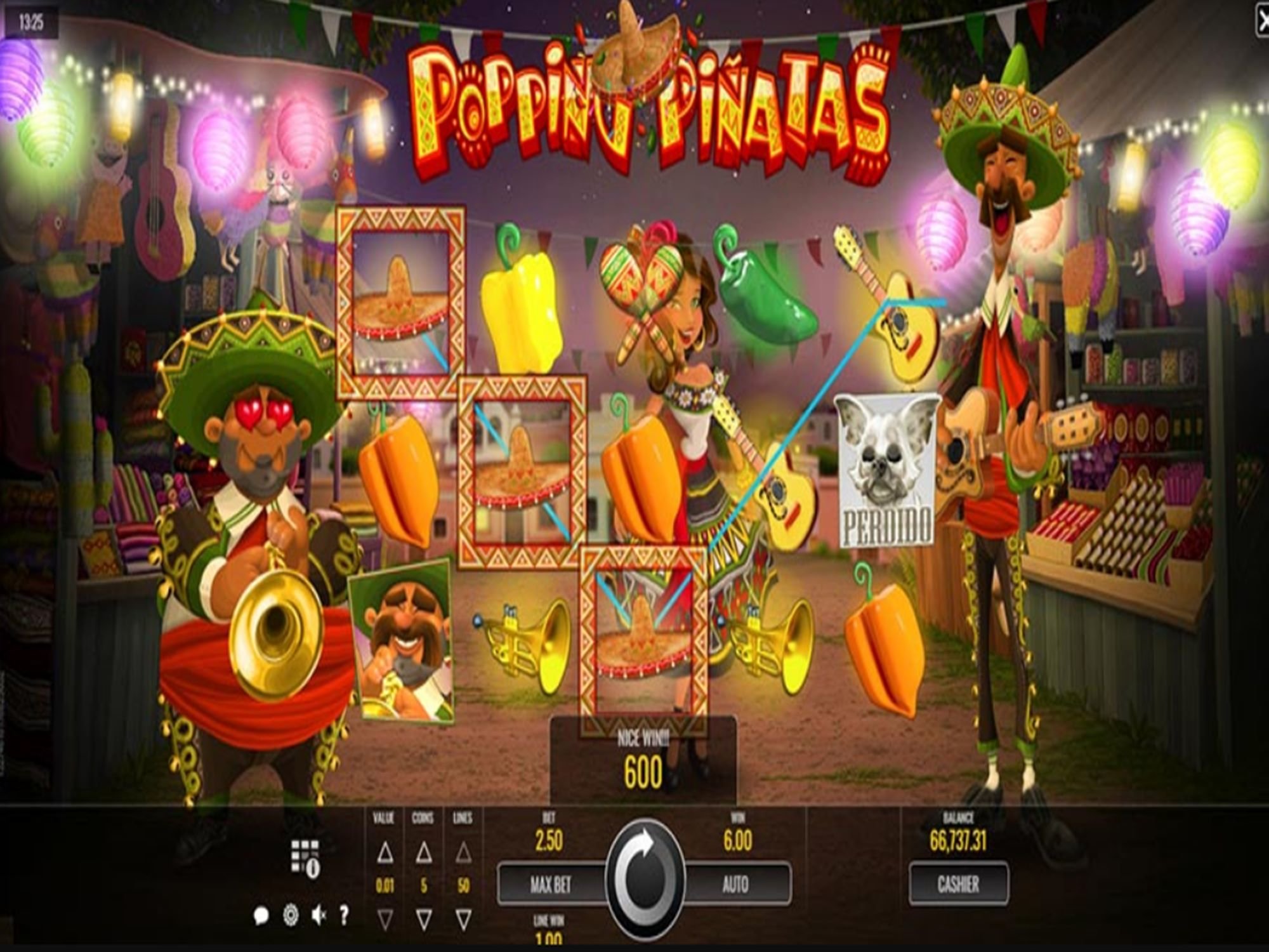 Popping Pinatas Online Video Slot