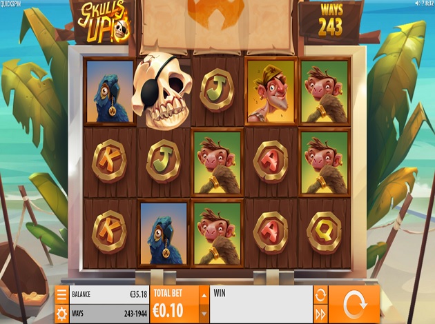 Skulls Up Online Video Slot