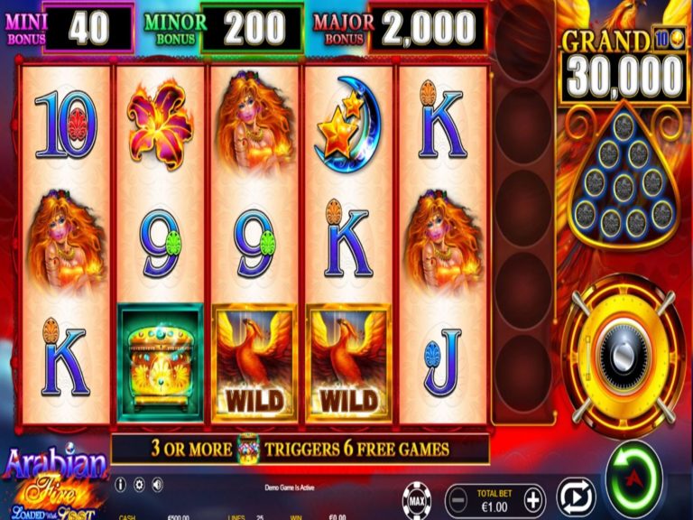 Arabian Fire Online Video Slot