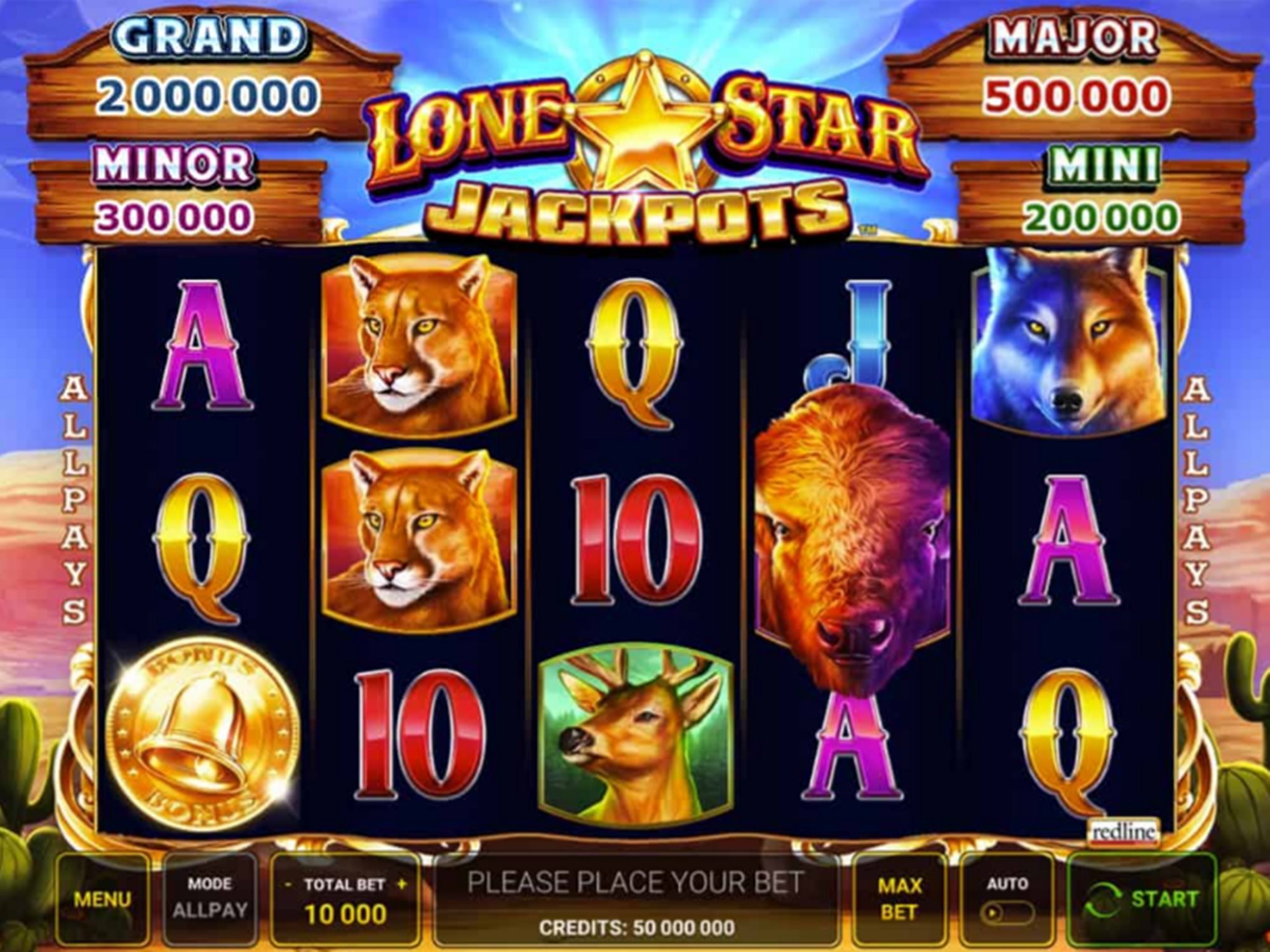 Lone Star Jackpot Online Video Slot