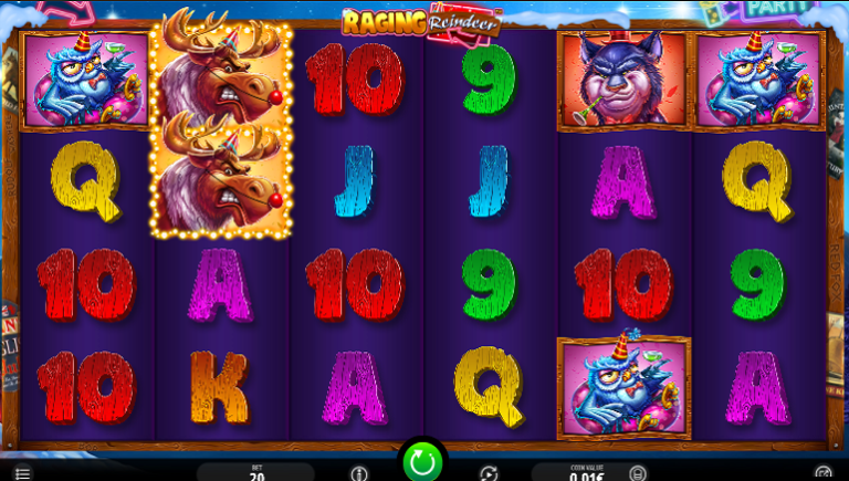 Raging Reindeer Online Video Slot