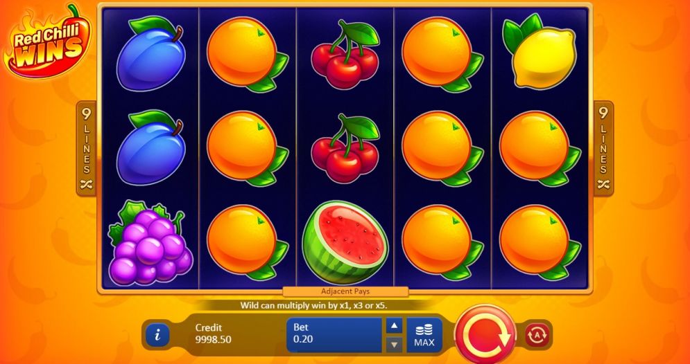 Red Chilli Wins Online Video Slot